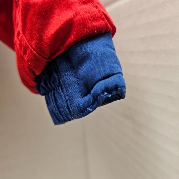 Vintage The Cuddle Club Baby Child Coat Jacket Infant Block Colors Mr Fix It 12 - Picture 13 of 16